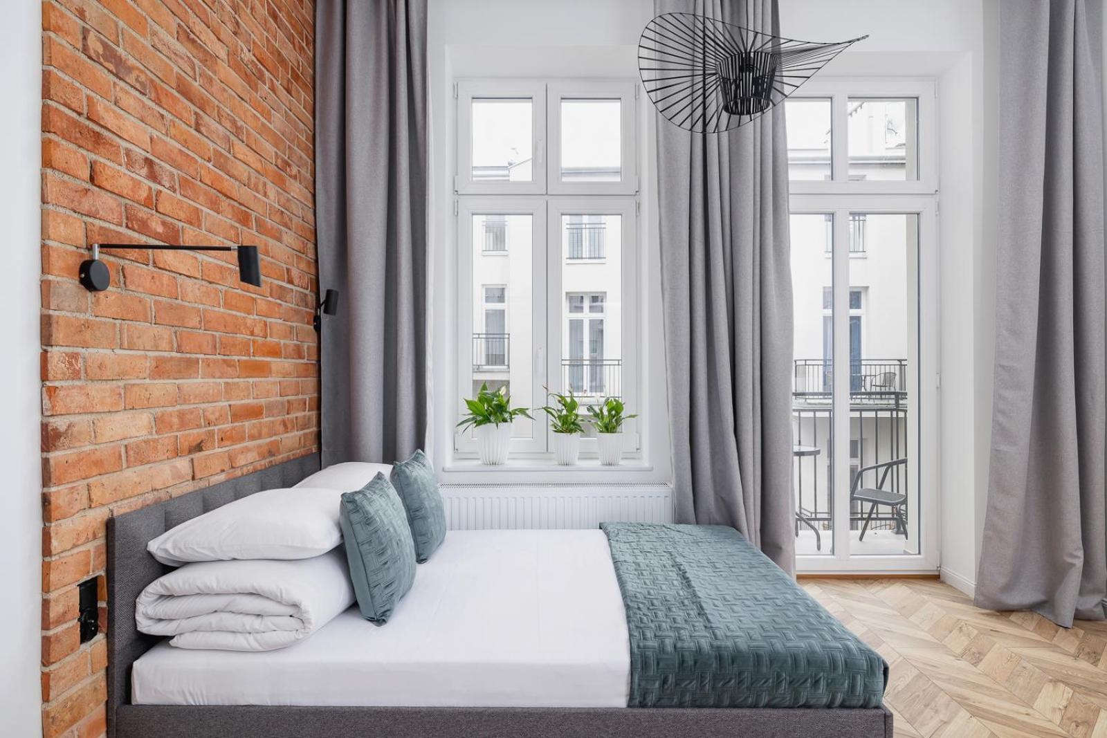 Appartement With Balcony - Starowislna 41 Krakau